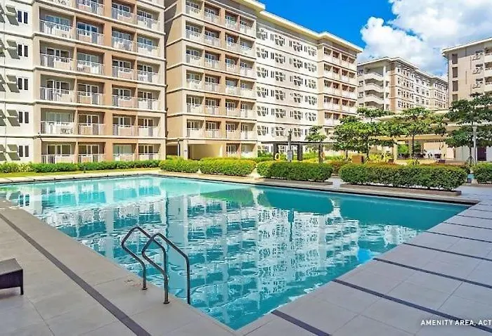 Apartment George 2br Netflix Pool Wi-fi Trees Residences Qc Manila
