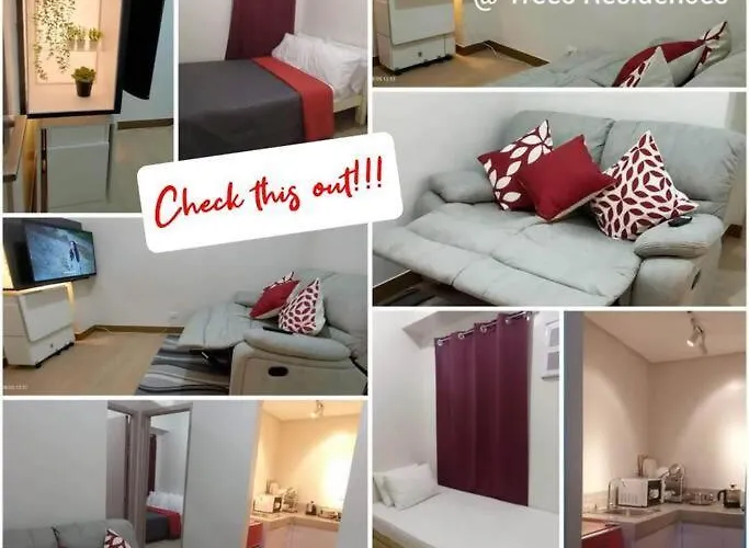 George 2br Netflix Pool Wi-fi Trees Residences Qc * Manila