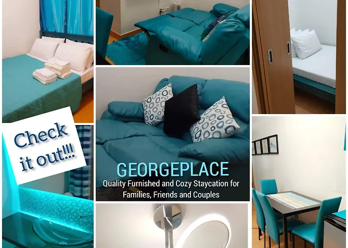 George 2br Netflix Pool Wi-fi Trees Residences Qc Manila