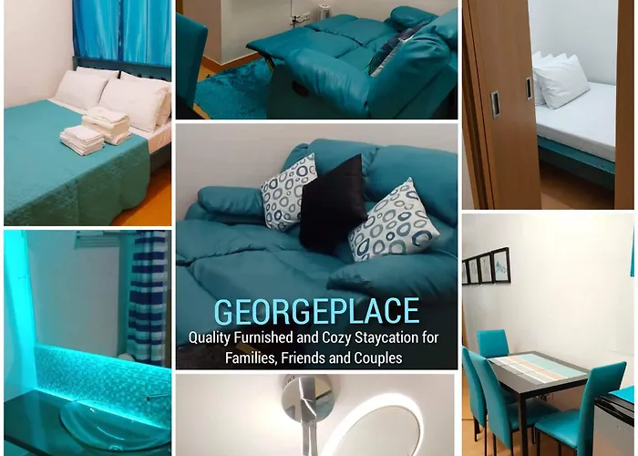 Apartment George 2br Netflix Pool Wi-fi Trees Residences Qc Manila